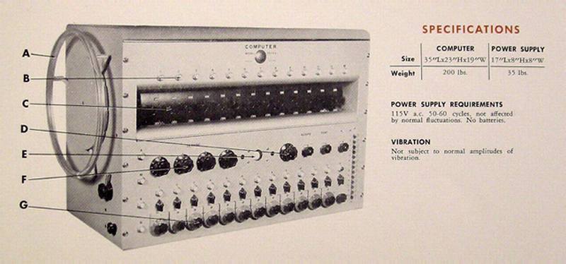 My First Computer, the Burroughs 205 Datatron » Cleve's Corner